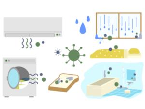 住環境（カビの発生、暖房、芳香剤使用）と子どもの喘鳴・喘息発症との関連